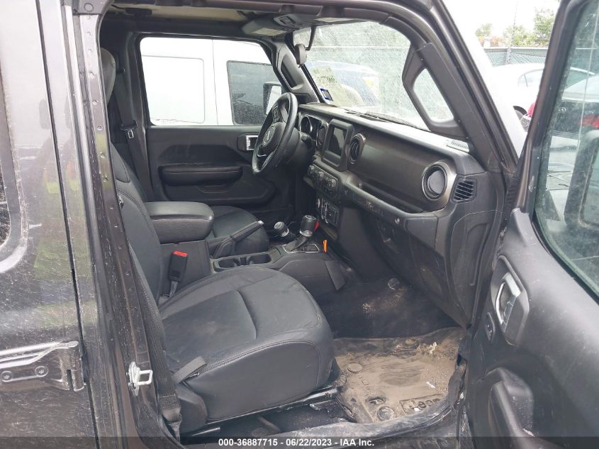 2019 JEEP WRANGLER UNLIMITED SPORT S - 1C4HJXDG5KW577199