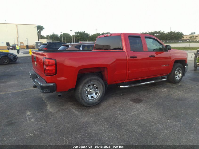 2014 CHEVROLET SILVERADO 1500 WORK TRUCK - 1GCRCPEH4EZ225191