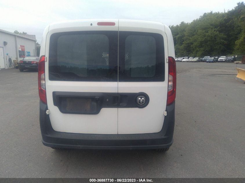 2017 RAM PROMASTER CITY CARGO VAN TRADESMAN ZFBERFAB3H6E58791