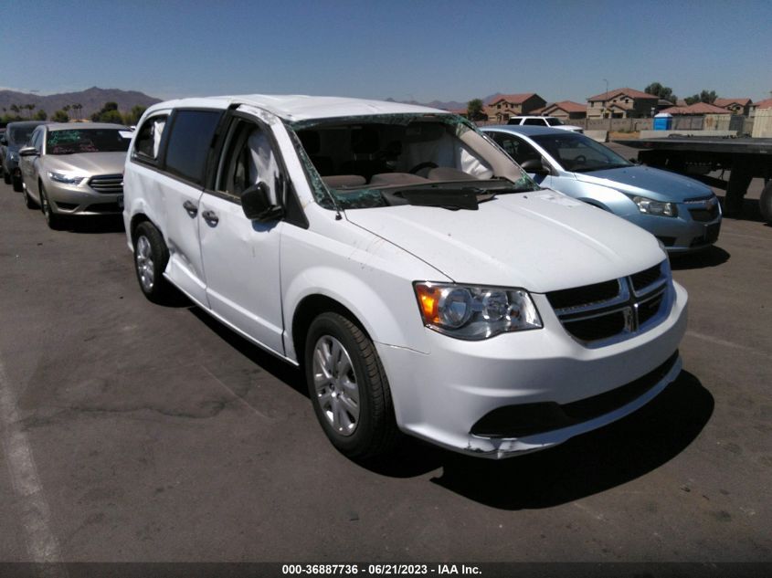 2019 DODGE GRAND CARAVAN SE - 2C4RDGBG0KR573715