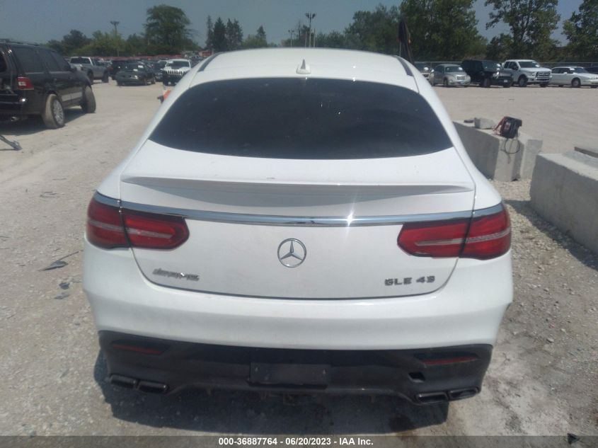 2017 MERCEDES-BENZ AMG GLE 43 COUPE 4JGED6EB5HA075866