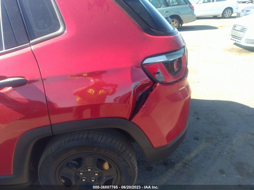 VIN 3C4NJCABXKT652392 2019 JEEP COMPASS SPORT