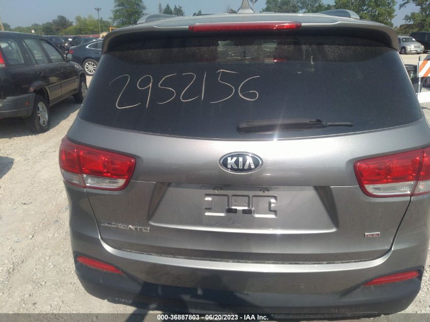 2016 KIA SORENTO LX - 5XYPGDA37GG043507