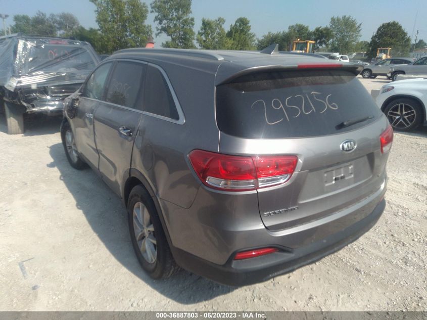 2016 KIA SORENTO LX - 5XYPGDA37GG043507