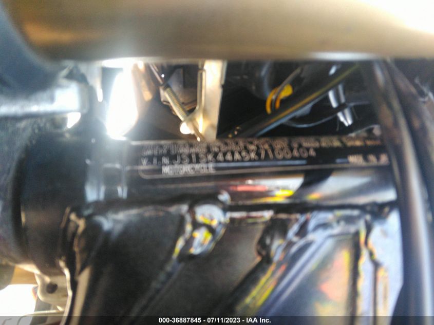 2019 SUZUKI DR-Z400 SM JS1SK44A5K7100404