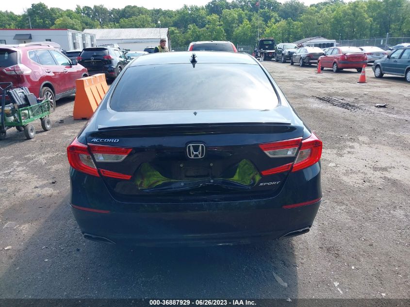 2019 HONDA ACCORD SEDAN SPORT 1.5T - 1HGCV1F39KA134476