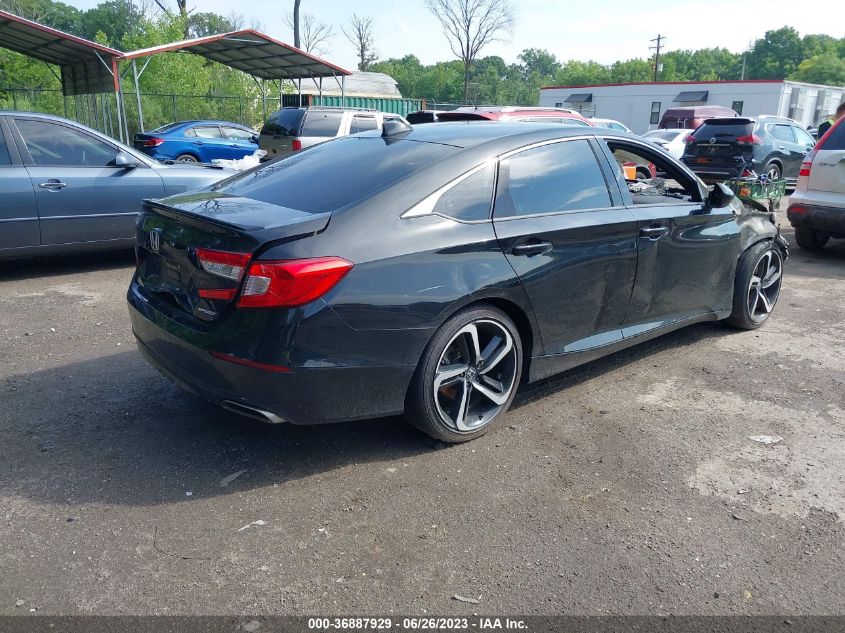 2019 HONDA ACCORD SEDAN SPORT 1.5T - 1HGCV1F39KA134476