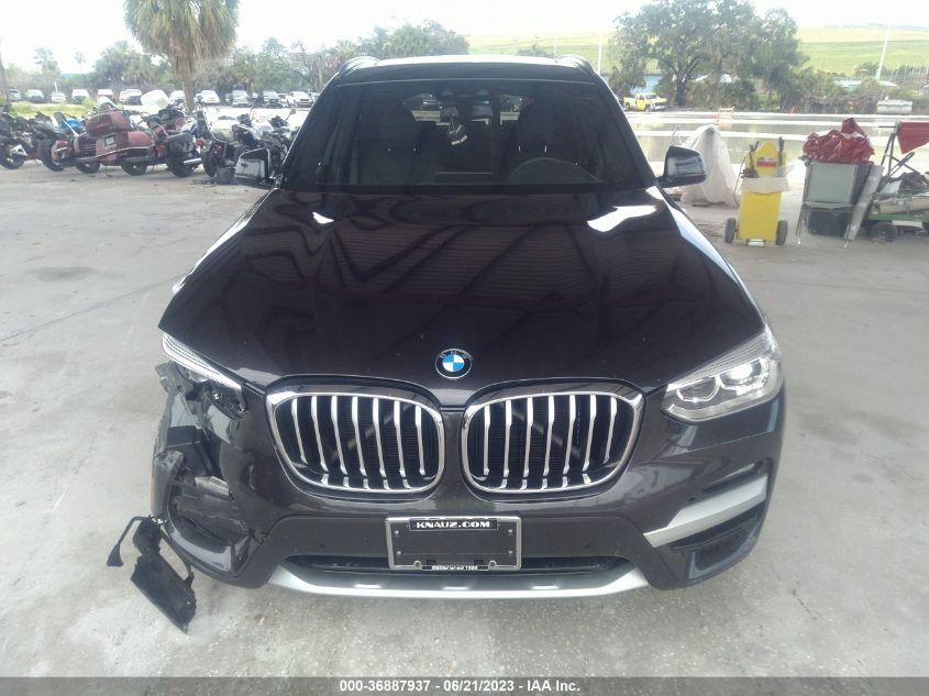 2021 BMW X3 XDRIVE30I - 5UXTY5C01M9D71721