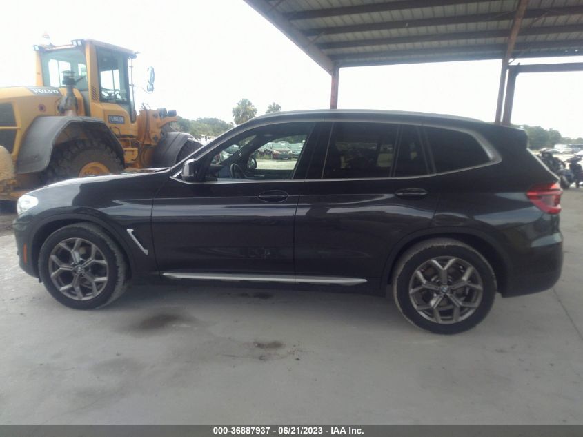 2021 BMW X3 XDRIVE30I - 5UXTY5C01M9D71721