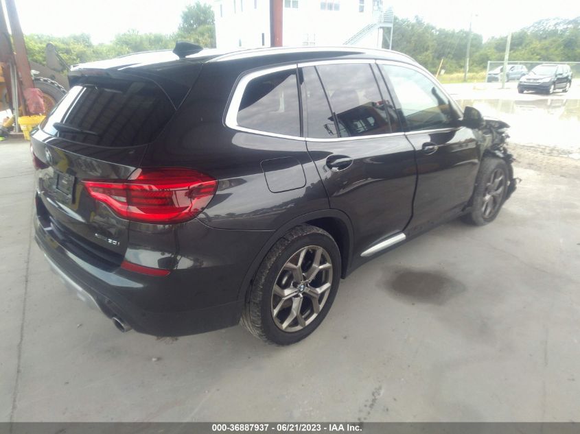 2021 BMW X3 XDRIVE30I - 5UXTY5C01M9D71721