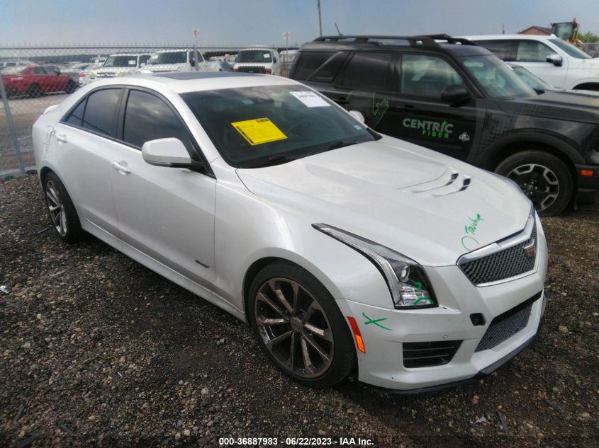 2017 CADILLAC ATS-V SEDAN 1G6AN5RY6H0125031