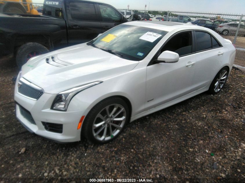 2017 CADILLAC ATS-V SEDAN - 1G6AN5RY6H0125031