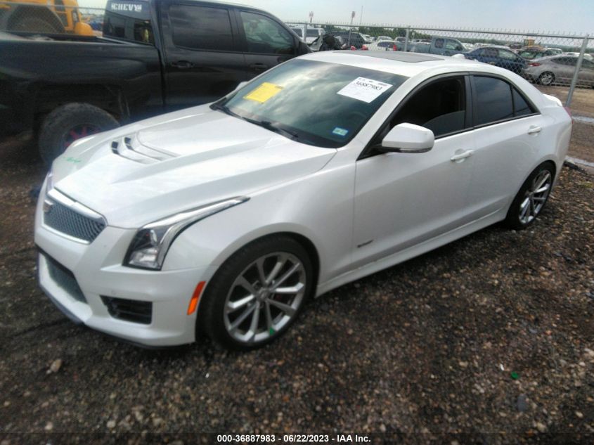 2017 CADILLAC ATS-V SEDAN 1G6AN5RY6H0125031