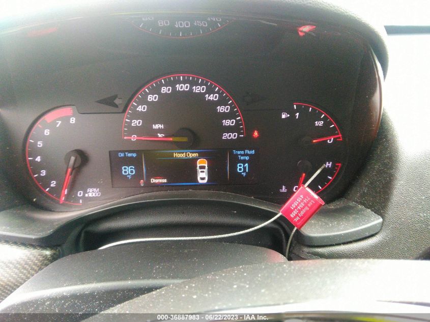 2017 CADILLAC ATS-V SEDAN - 1G6AN5RY6H0125031