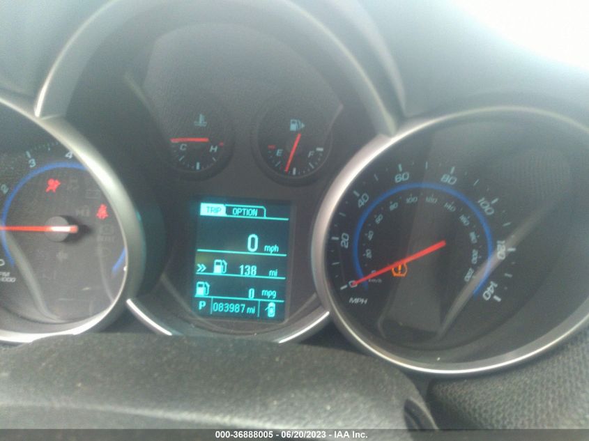 2015 CHEVROLET CRUZE LT - 1G1PC5SB5F7251185