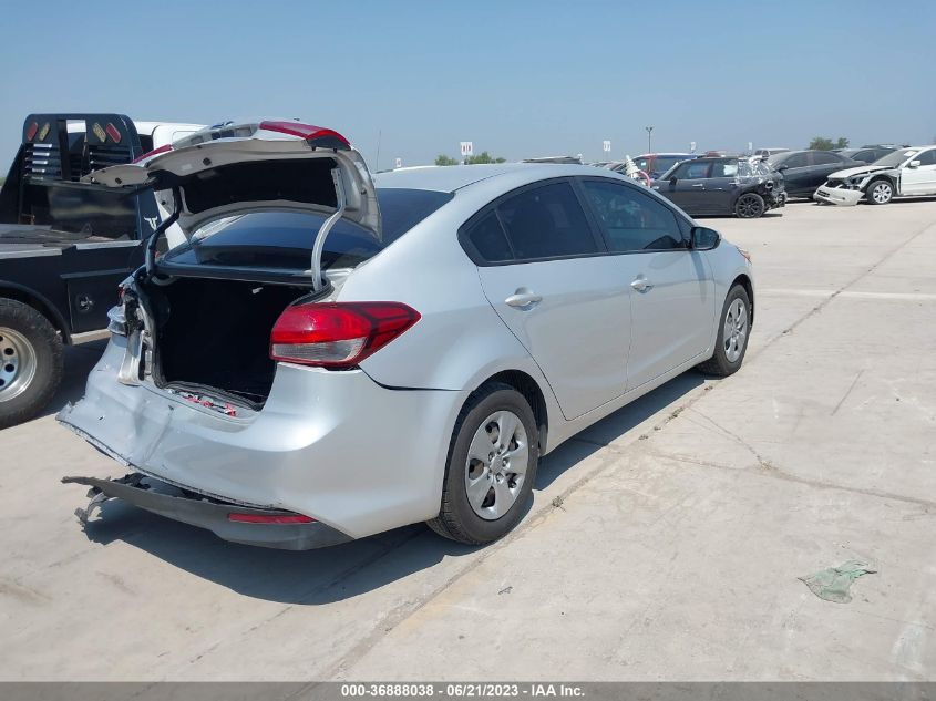 2018 KIA FORTE LX - 3KPFK4A77JE221580