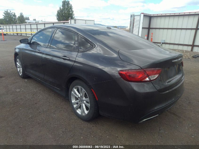 2015 CHRYSLER 200 S - 1C3CCCBB5FN759439