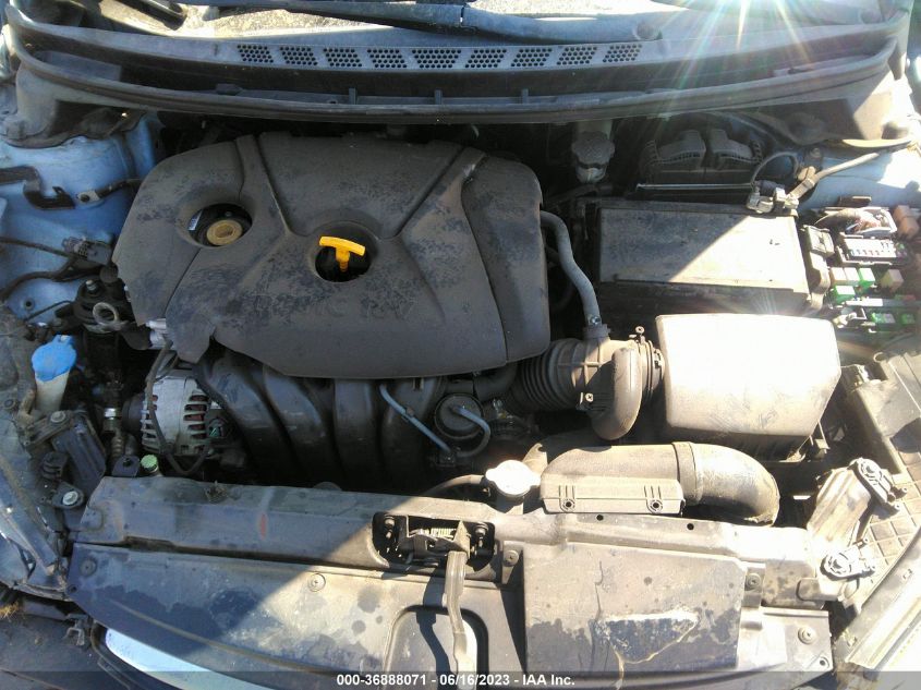 2013 HYUNDAI ELANTRA GLS PZEV - KMHDH4AE0DU800268