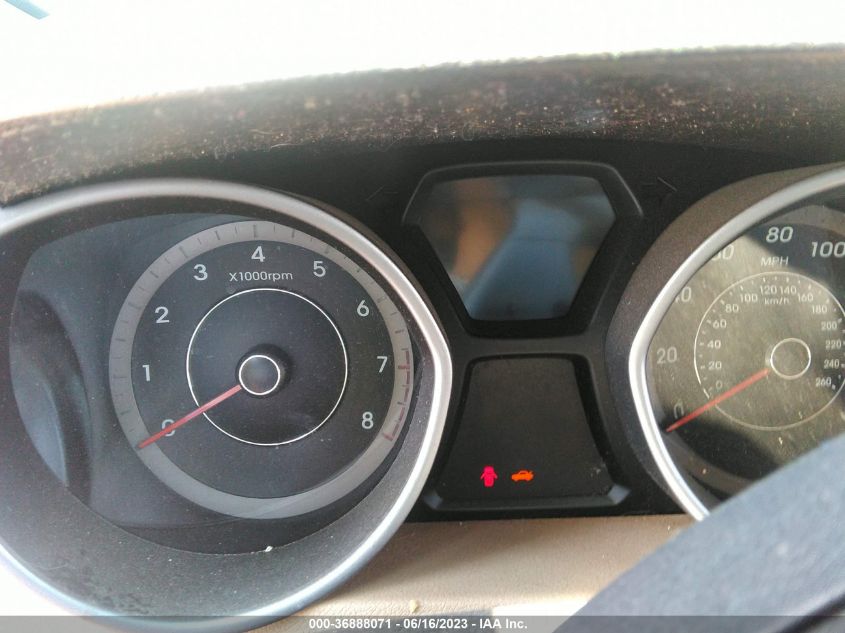2013 HYUNDAI ELANTRA GLS PZEV - KMHDH4AE0DU800268
