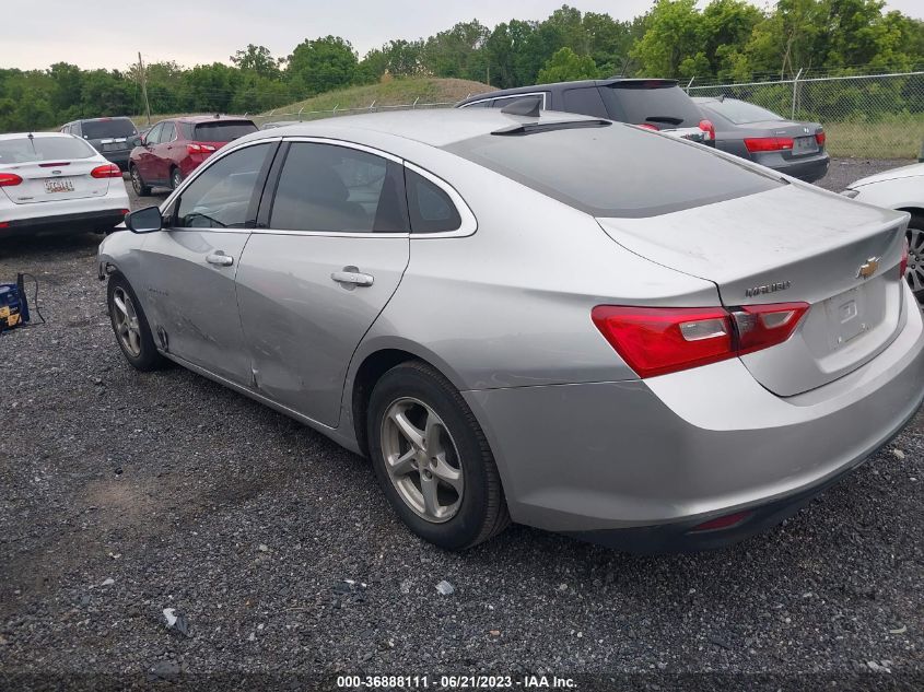 2016 CHEVROLET MALIBU LS - 1G1ZB5ST7GF179983