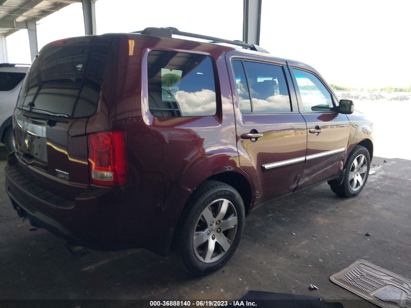 2014 HONDA PILOT TOURING - 5FNYF4H99EB002690