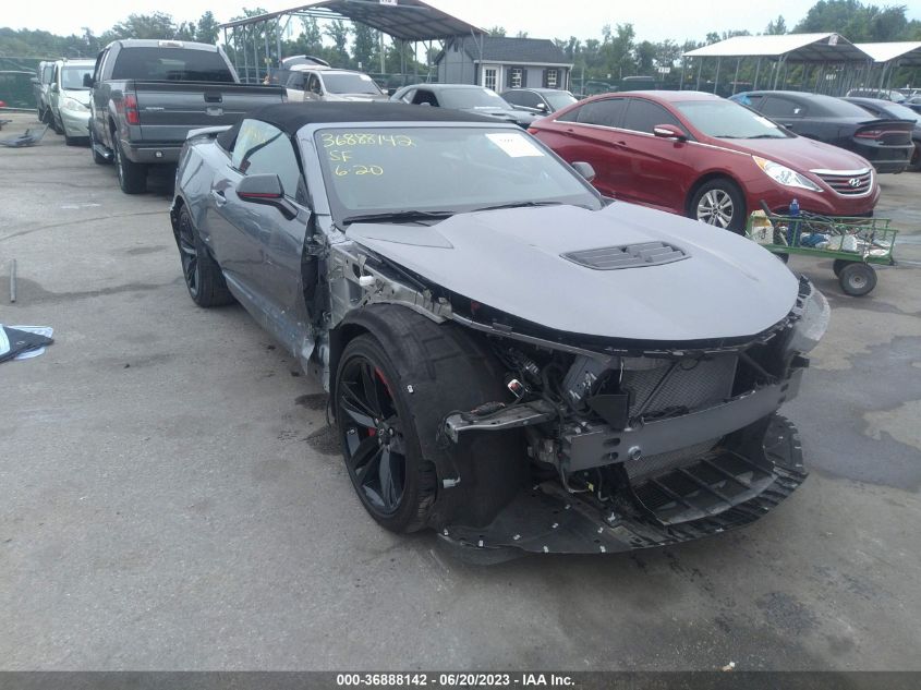 2022 CHEVROLET CAMARO LT1 - 1G1FF3D70N0124299