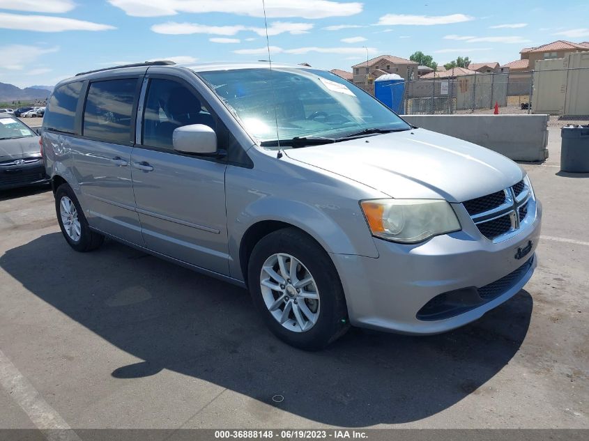 2013 DODGE GRAND CARAVAN SXT - 2C4RDGCG2DR765039