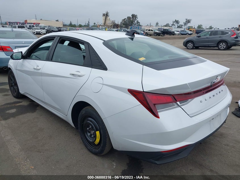 VIN 5NPLS4AG8MH021844 2021 HYUNDAI ELANTRA SEL