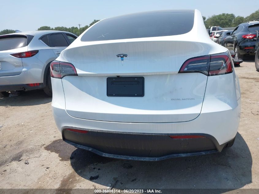 2023 TESLA MODEL Y LONG RANGE - 7SAYGDEE6PA107513