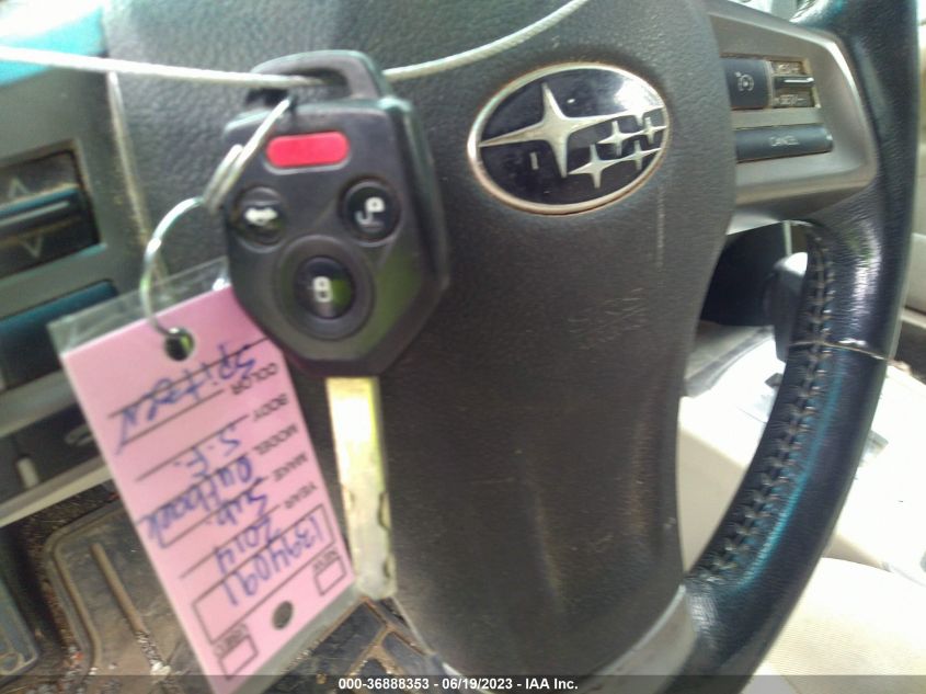 2014 SUBARU OUTBACK 2.5I PREMIUM - 4S4BRCCC3E3296543