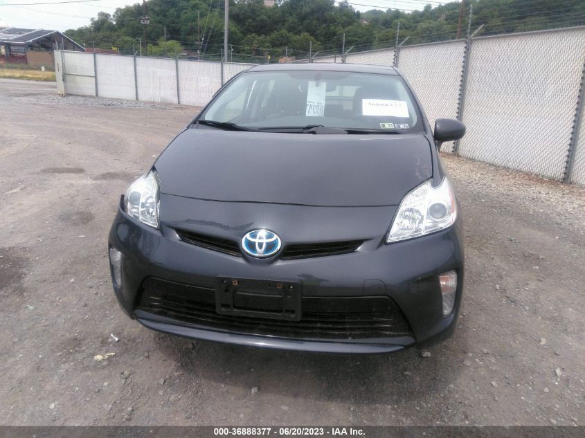 2015 TOYOTA PRIUS FOUR - JTDKN3DU3F1866710