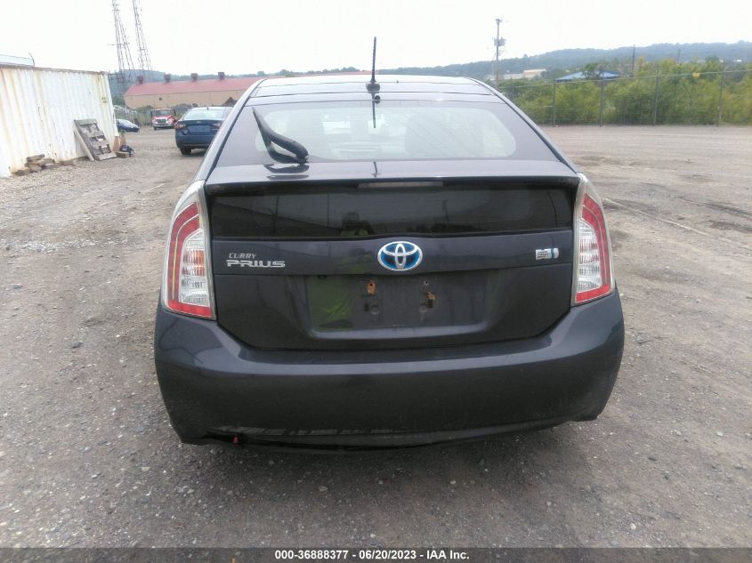 2015 TOYOTA PRIUS FOUR - JTDKN3DU3F1866710