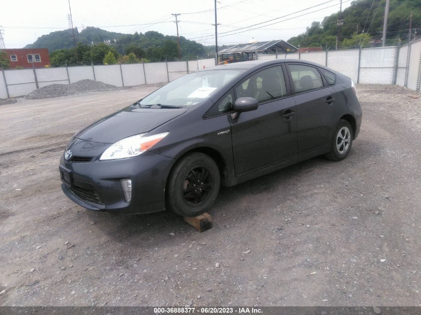 2015 TOYOTA PRIUS FOUR - JTDKN3DU3F1866710