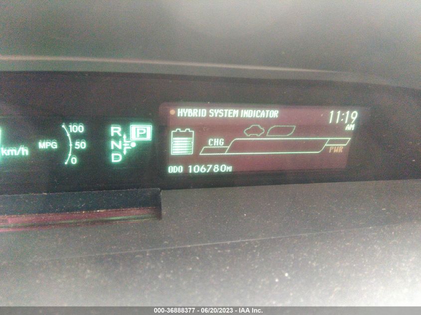2015 TOYOTA PRIUS FOUR - JTDKN3DU3F1866710