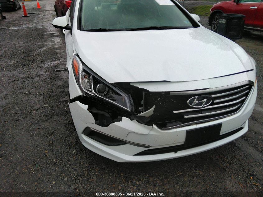 2016 HYUNDAI SONATA 2.4L SE - 5NPE24AF6GH314209