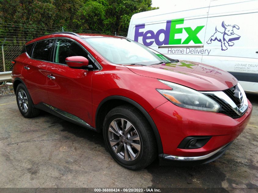 2018 NISSAN MURANO SV - 5N1AZ2MG7JN108175