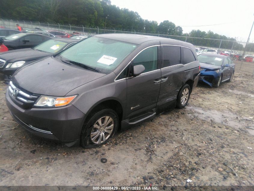 5FNRL5H64FB094611 2015 HONDA ODYSSEY, photo no. 2