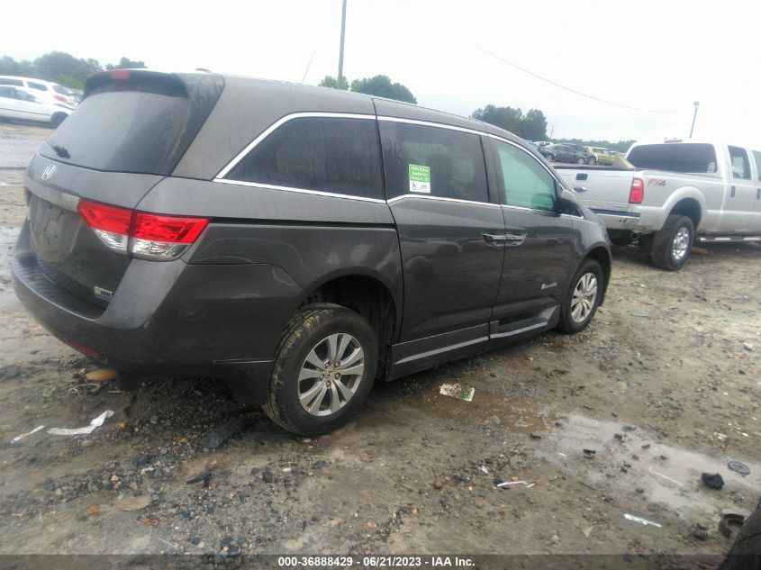 5FNRL5H64FB094611 2015 HONDA ODYSSEY, photo no. 4