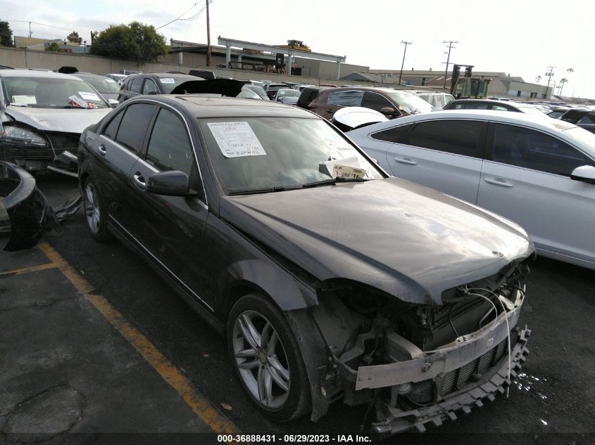 2014 MERCEDES-BENZ C-CLASS C 250 - WDDGF4HB9EA908349