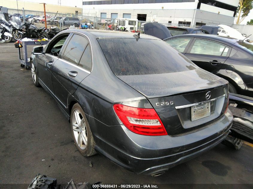 2014 MERCEDES-BENZ C-CLASS C 250 - WDDGF4HB9EA908349