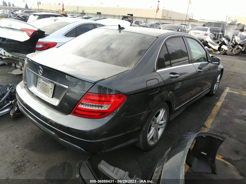 2014 MERCEDES-BENZ C-CLASS C 250 - WDDGF4HB9EA908349