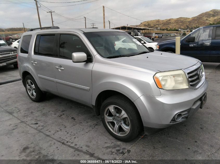 2014 HONDA PILOT EX-L - 5FNYF3H50EB014489