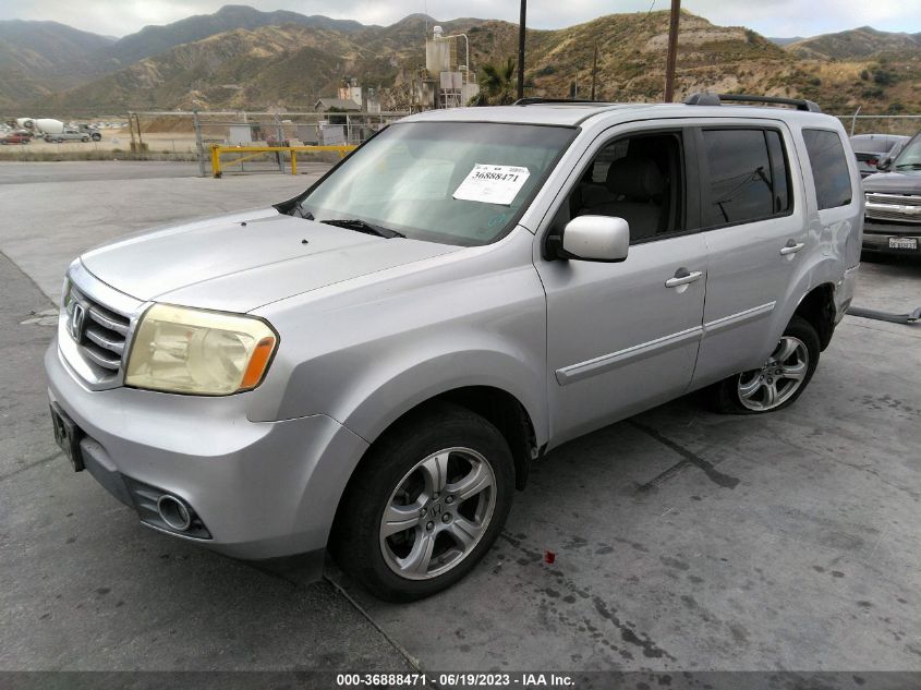 2014 HONDA PILOT EX-L - 5FNYF3H50EB014489
