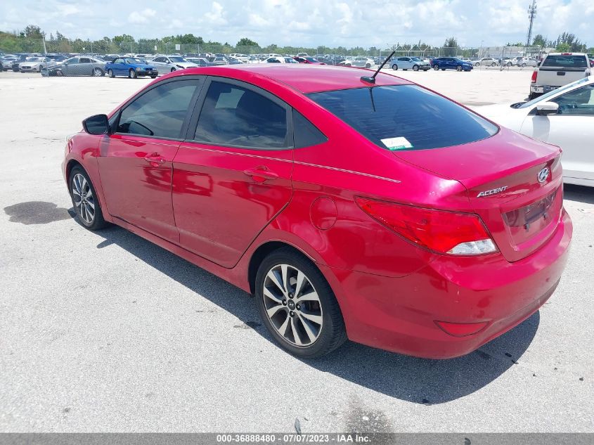 2017 HYUNDAI ACCENT VALUE EDITION - KMHCT4AE4HU345697