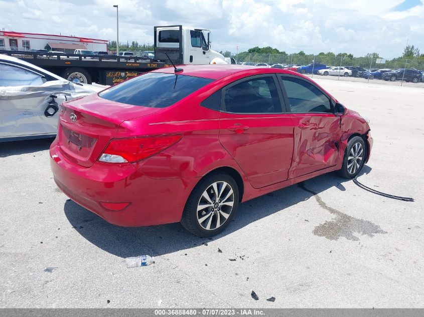 2017 HYUNDAI ACCENT VALUE EDITION - KMHCT4AE4HU345697