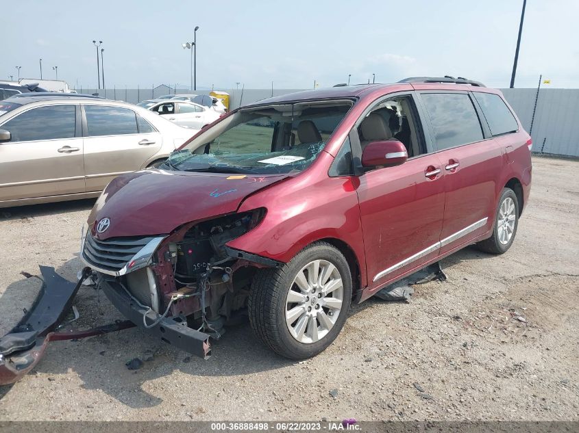 2013 TOYOTA SIENNA - 05TDYK3DC9DS34838