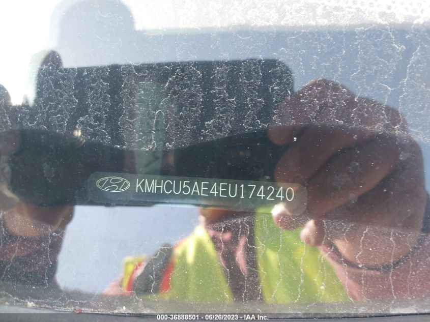 2014 HYUNDAI ACCENT SE - KMHCU5AE4EU174240
