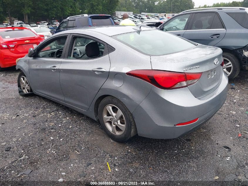 2015 HYUNDAI ELANTRA SE - 5NPDH4AE5FH634007