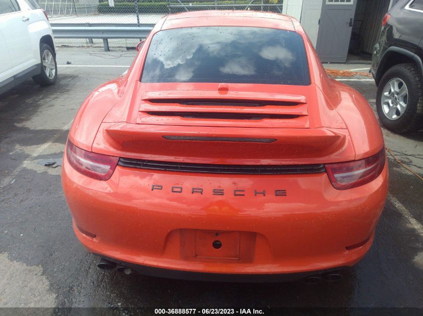 2016 PORSCHE 911 CARRERA - WP0AB2A94GS122396