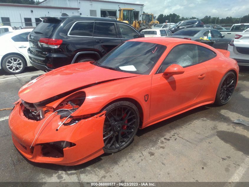 2016 PORSCHE 911 CARRERA - WP0AB2A94GS122396